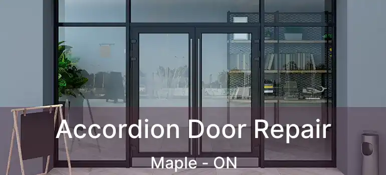 Accordion Door Repair Maple - ON