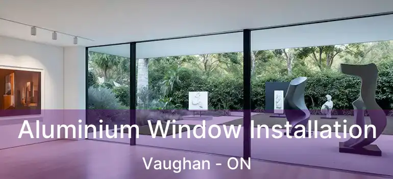  Aluminium Window Installation Vaughan - ON