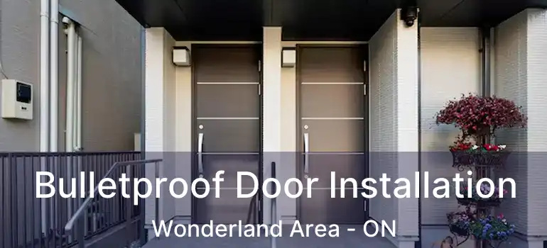  Bulletproof Door Installation Wonderland Area - ON