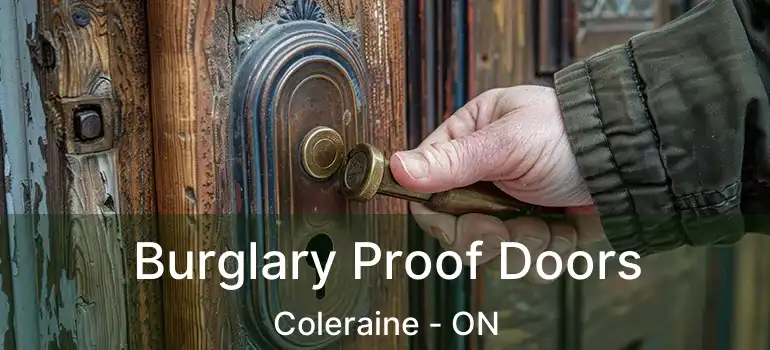  Burglary Proof Doors Coleraine - ON