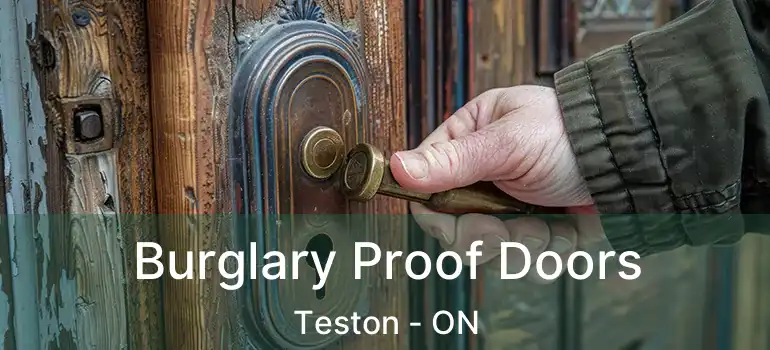 Burglary Proof Doors Teston - ON