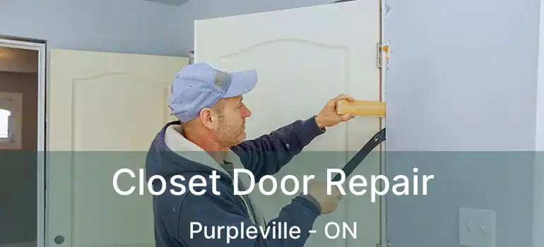 Closet Door Repair Purpleville - ON