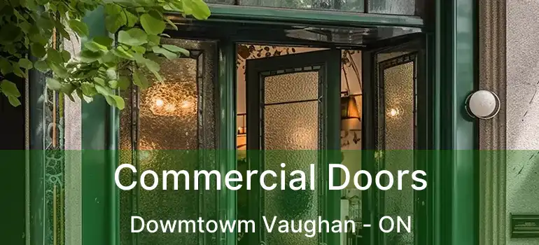  Commercial Doors Dowmtowm Vaughan - ON