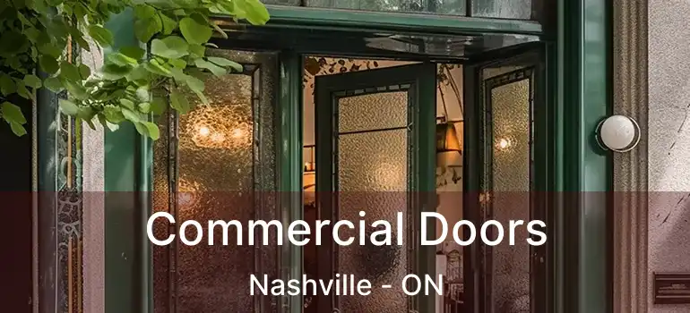  Commercial Doors Nashville - ON