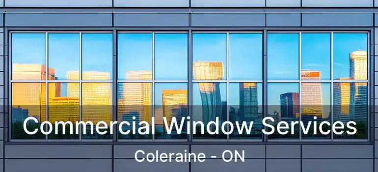  Commercial Window Services Coleraine - ON