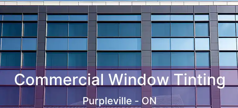 Commercial Window Tinting Purpleville - ON