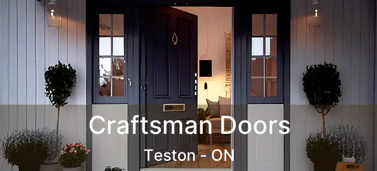  Craftsman Doors Teston - ON