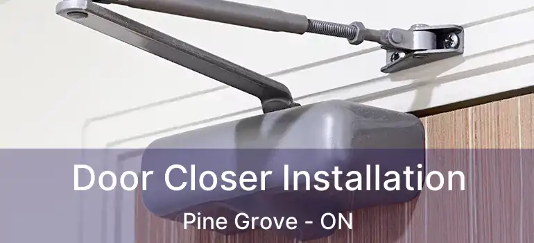  Door Closer Installation Pine Grove - ON
