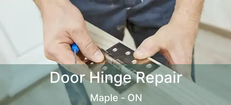  Door Hinge Repair Maple - ON