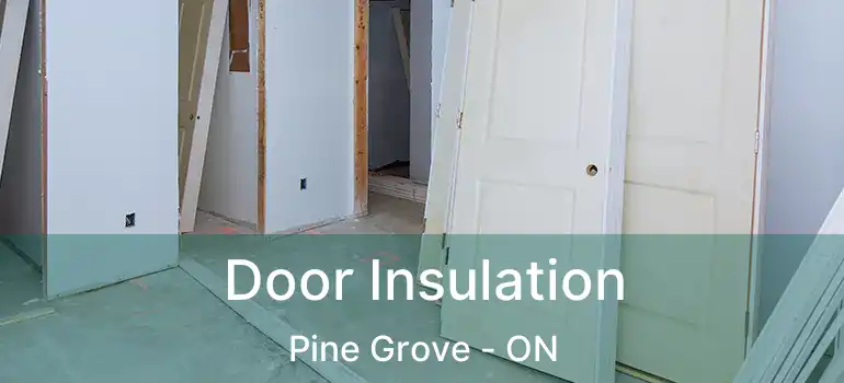 Door Insulation Pine Grove - ON
