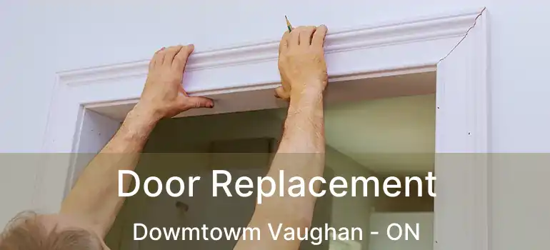 Door Replacement Dowmtowm Vaughan - ON