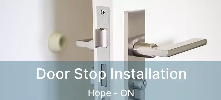  Door Stop Installation Hope - ON