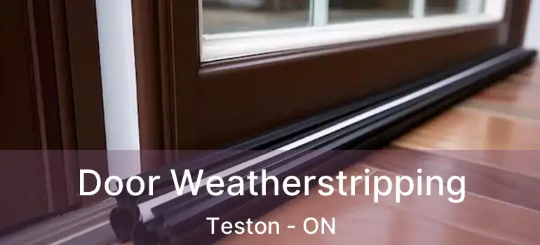  Door Weatherstripping Teston - ON