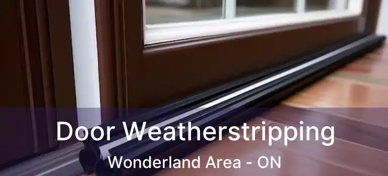  Door Weatherstripping Wonderland Area - ON
