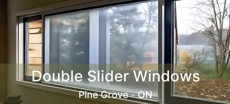  Double Slider Windows Pine Grove - ON