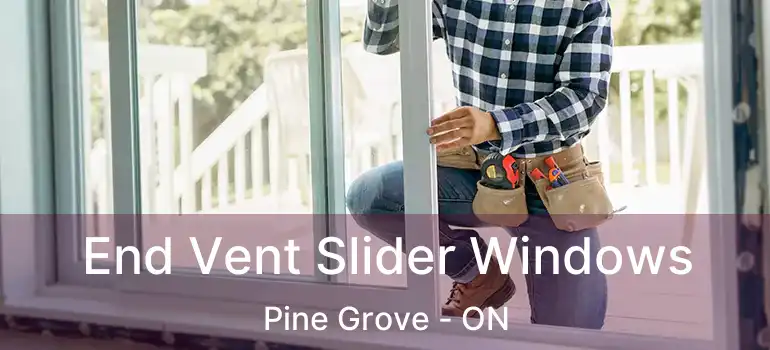  End Vent Slider Windows Pine Grove - ON