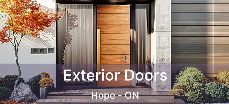  Exterior Doors Hope - ON