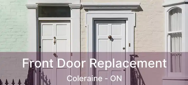  Front Door Replacement Coleraine - ON