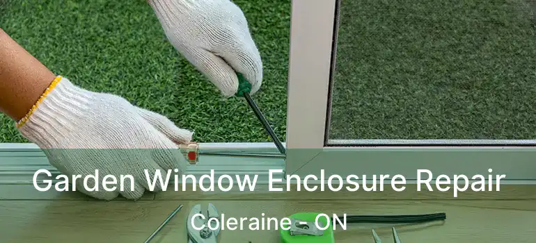 Garden Window Enclosure Repair Coleraine - ON