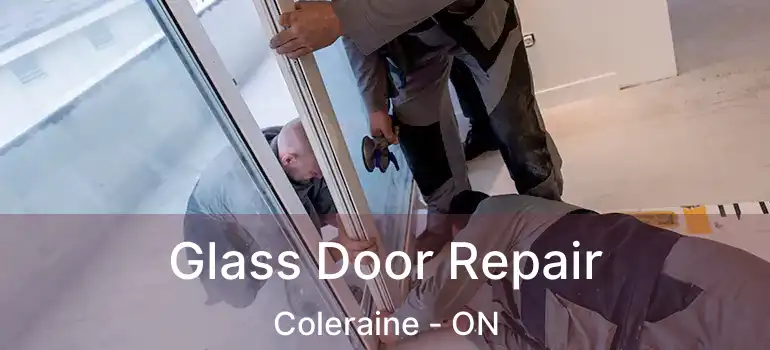 Glass Door Repair Coleraine - ON
