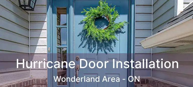  Hurricane Door Installation Wonderland Area - ON