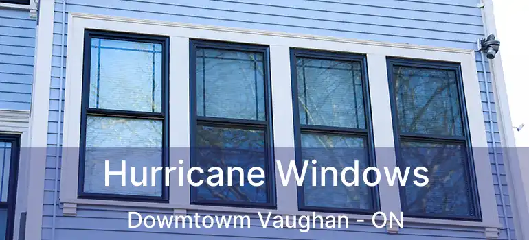  Hurricane Windows Dowmtowm Vaughan - ON