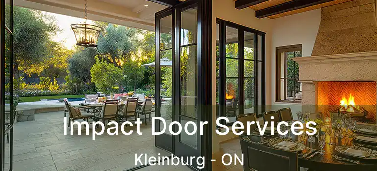  Impact Door Services Kleinburg - ON