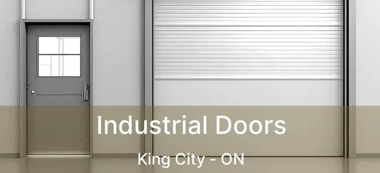  Industrial Doors King City - ON