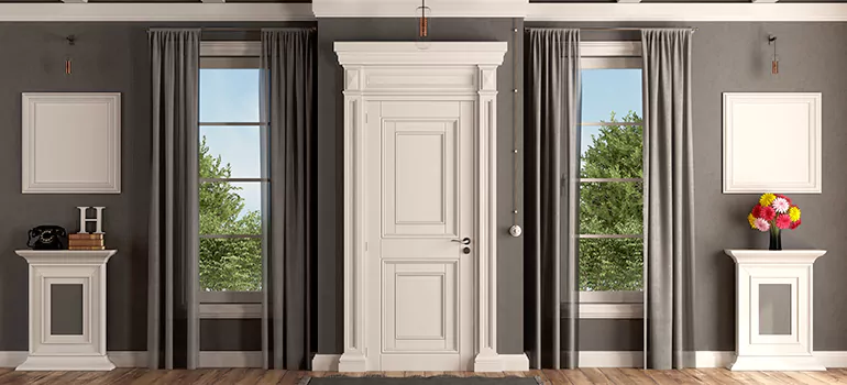 Removable Center Door Mullion in Vaughan, Ontario