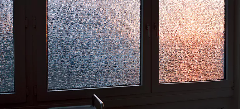 Frosted Glass Window Replacement in Vaughan, Ontario