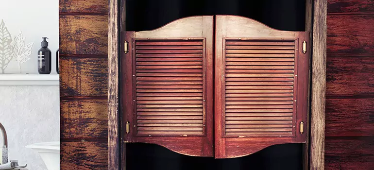 Installing Saloon Door Hinges in Vaughan, ON