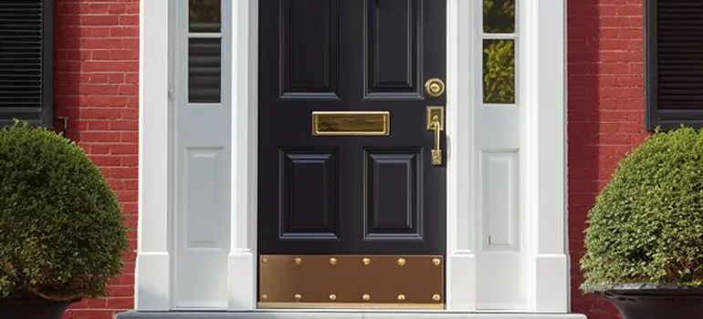 Commercial Door Kick Plate Installation in Vaughan, ON