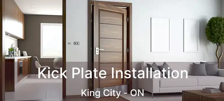  Kick Plate Installation King City - ON