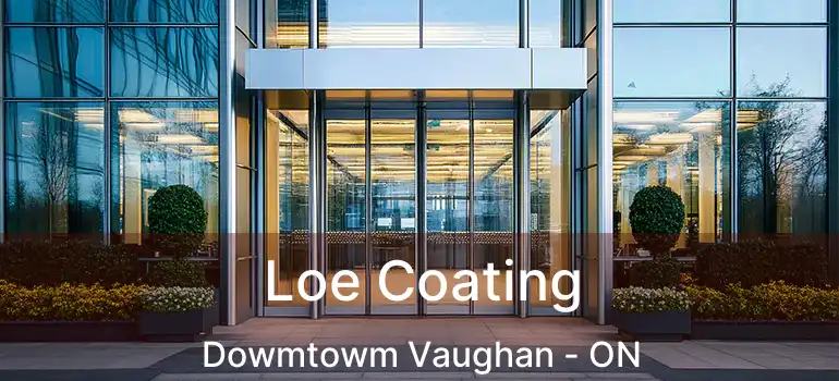 Loe Coating Dowmtowm Vaughan - ON