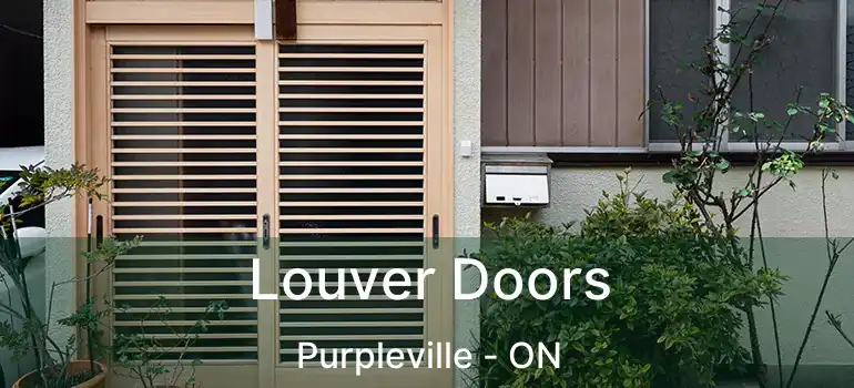  Louver Doors Purpleville - ON
