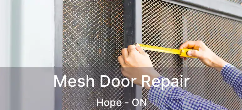  Mesh Door Repair Hope - ON