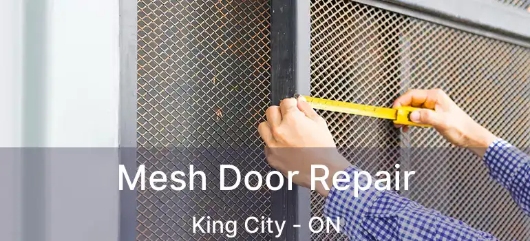 Mesh Door Repair King City - ON