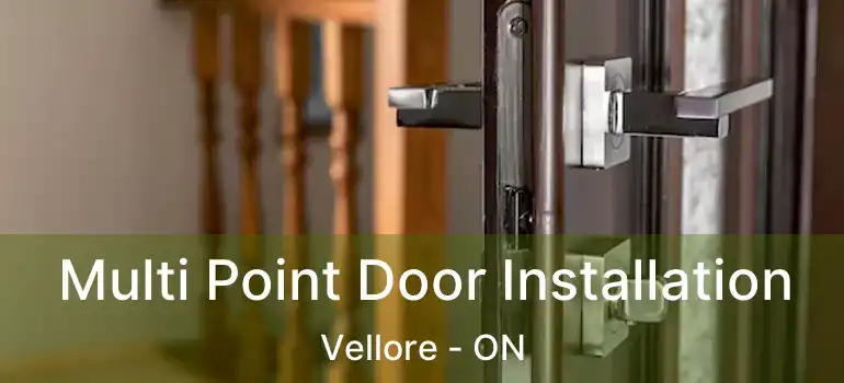  Multi Point Door Installation Vellore - ON