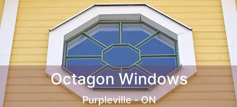  Octagon Windows Purpleville - ON