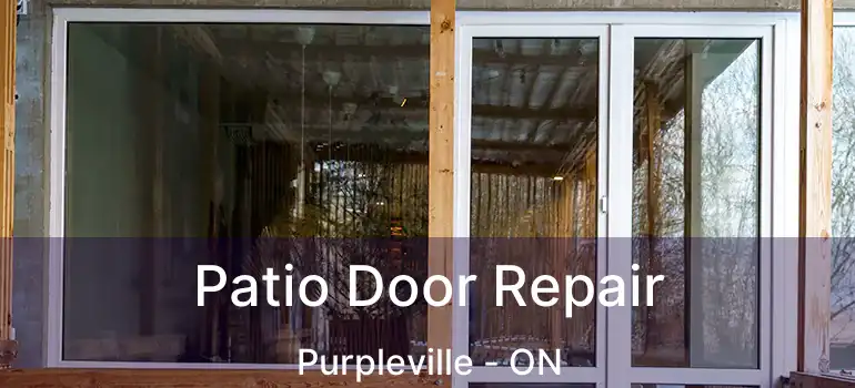 Patio Door Repair Purpleville - ON