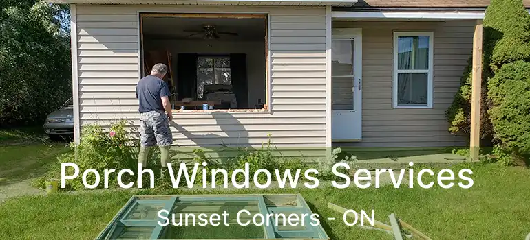  Porch Windows Services Sunset Corners - ON