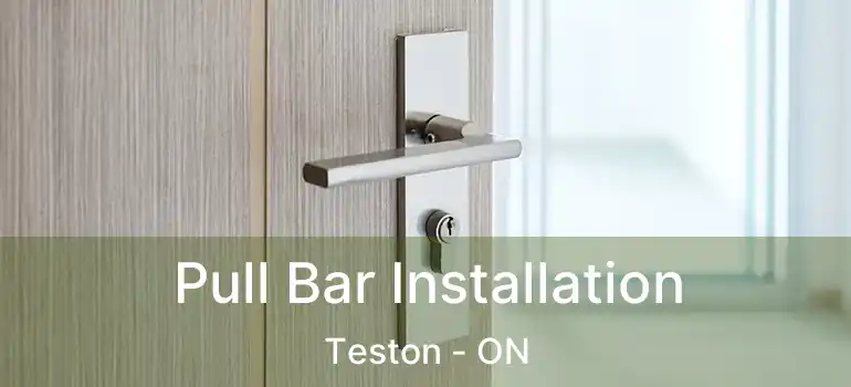  Pull Bar Installation Teston - ON