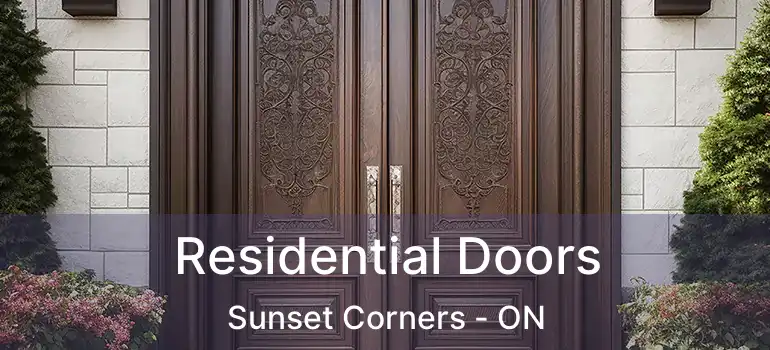  Residential Doors Sunset Corners - ON
