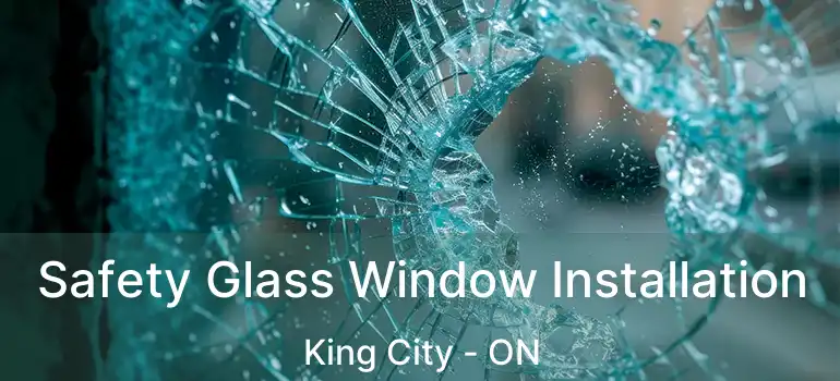 Safety Glass Window Installation King City - ON