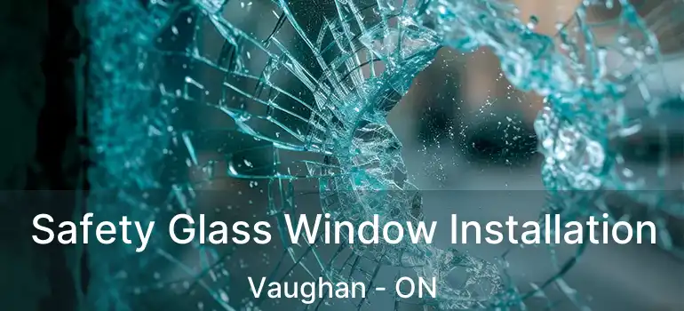 Safety Glass Window Installation Vaughan - ON