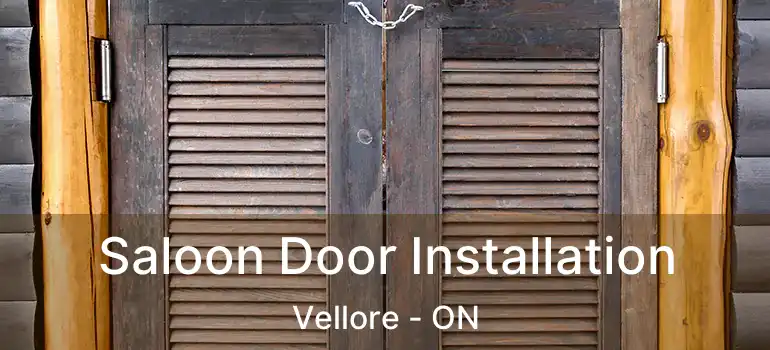  Saloon Door Installation Vellore - ON