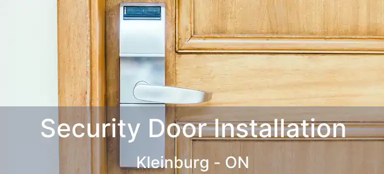  Security Door Installation Kleinburg - ON