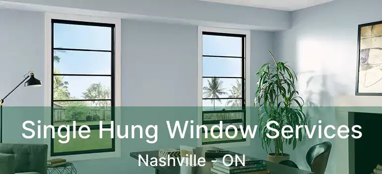  Single Hung Window Services Nashville - ON