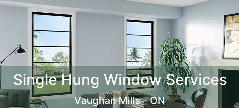  Single Hung Window Services Vaughan Mills - ON