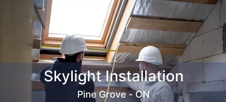  Skylight Installation Pine Grove - ON